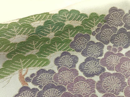 平和屋着物■豪華色留袖　寿光織　菊華三友図　暈し染め　金糸　正絹　逸品　BAAX6010hj