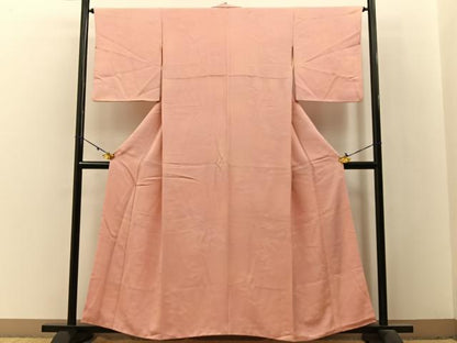 平和屋着物■上質な小紋　立波地紋　暈し染め　正絹　逸品　BAAX6018hj