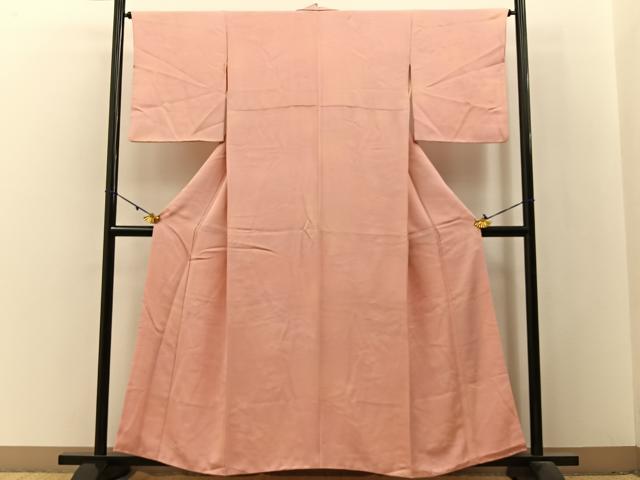 平和屋着物■上質な小紋　立波地紋　暈し染め　正絹　逸品　BAAX6018hj