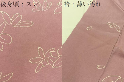 平和屋着物■訪問着　カトレア　正絹　逸品　BAAX6024hj