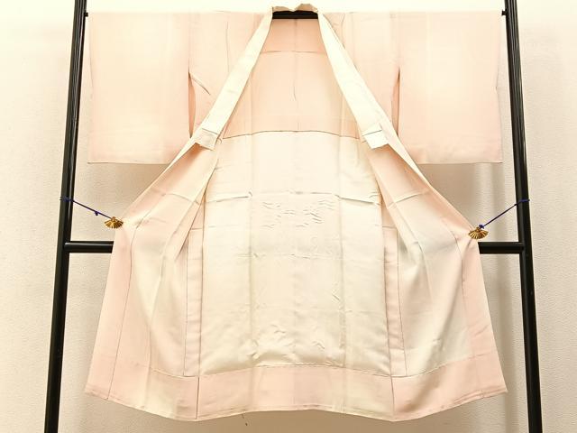平和屋着物■長襦袢　無双仕立て　チューリップ　暈し染め　正絹　逸品　BAAX6032hj
