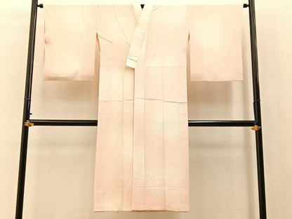 平和屋着物■長襦袢　無双仕立て　チューリップ　暈し染め　正絹　逸品　BAAX6032hj