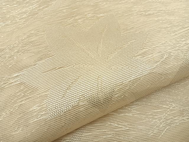 平和屋着物＊夏物 六通柄袋帯 楓 銀糸 正絹 逸品 BAAX6041hj