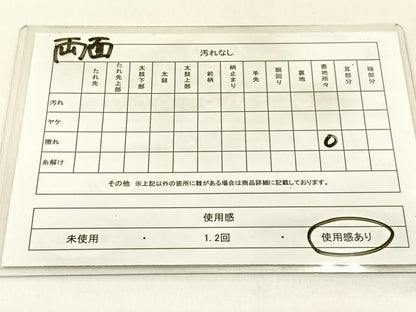 平和屋着物◎両面　全通柄袋帯　唐織　舞蝶文　銀糸　正絹　逸品　BAAX6106hj