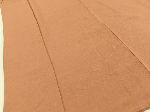 平和屋着物●上質な色無地　そひ色　正絹　逸品　未使用　BAAX6178hj