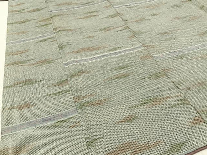 平和屋着物■上質な紬 吉祥文 正絹 逸品 BAAX6183hj