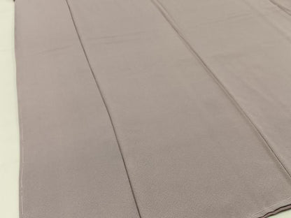 平和屋着物■上質な色無地 薄柿色 正絹 逸品 未使用 BAAX6252hj