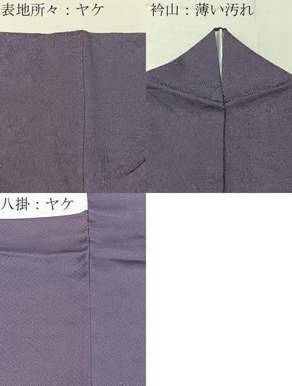 平和屋着物■上質な色無地 鳩羽色 やまと誂製 正絹 逸品 BAAX6261hj