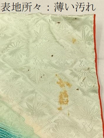 平和屋着物■豪華振袖 駒刺繍 鳳凰 暈し染め 金彩 正絹 逸品 BAAX6264hj