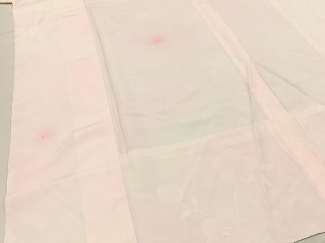 平和屋着物■長襦袢 無双仕立て 絞り 草花文 暈し染め 正絹 逸品 BAAX6267hj