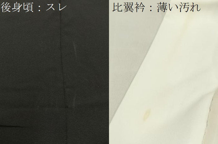 平和屋着物■豪華黒留袖 作家物 駒刺繍 こぼれ松葉花蝶文 金銀彩 正絹 逸品 BAAX6278hj