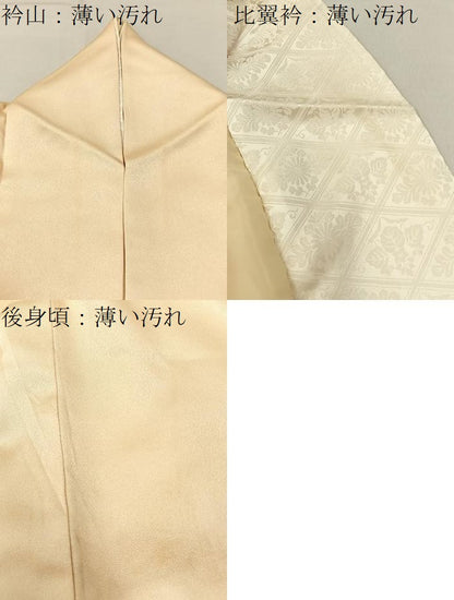 平和屋着物■豪華色留袖　孔雀有職花文　正絹　逸品　BAAX6316hj