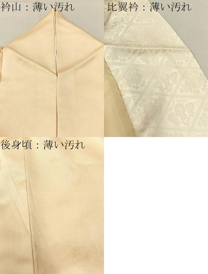 平和屋着物■豪華色留袖　孔雀有職花文　正絹　逸品　BAAX6316hj