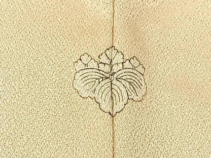 平和屋着物■豪華色留袖　孔雀有職花文　正絹　逸品　BAAX6316hj