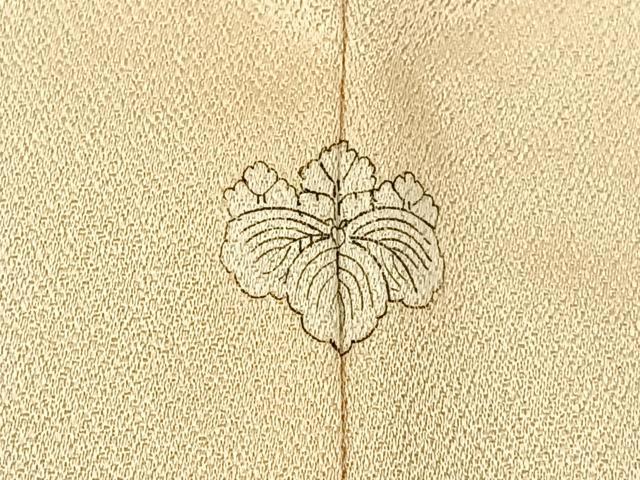 平和屋着物■豪華色留袖　孔雀有職花文　正絹　逸品　BAAX6316hj