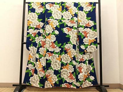 平和屋着物■豪華振袖　牡丹　金彩　正絹　逸品　BAAX6346hj