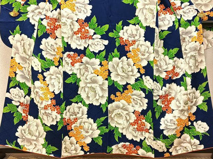 平和屋着物■豪華振袖　牡丹　金彩　正絹　逸品　BAAX6346hj