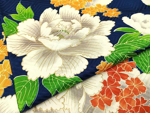 平和屋着物■豪華振袖　牡丹　金彩　正絹　逸品　BAAX6346hj