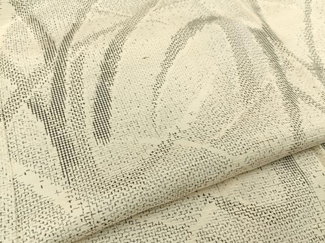 平和屋着物■上質な紬　抽象文様　正絹　逸品　BAAX6360hj