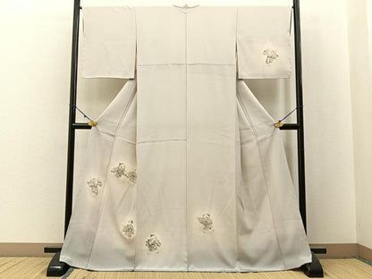 平和屋着物■訪問着　手描き　童子遊び　暈し染め　正絹　逸品　未使用　BAAX6374hj
