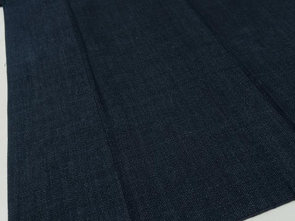 平和屋着物■男性　結城紬　アンサンブル　80亀甲　総詰め　正絹　逸品　BAAX6412hj