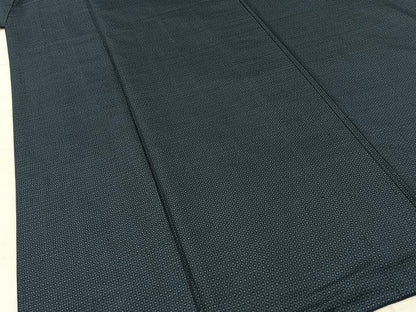 平和屋着物▼男性　本場大島紬　アンサンブル　80亀甲　総詰め　正絹　逸品　BAAX6413hj