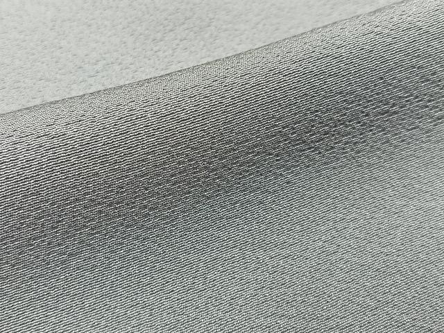 平和屋着物▽本草木染作家　圓啓　色無地　単衣　牡丹鼠色　正絹　逸品　BAAX6430hj
