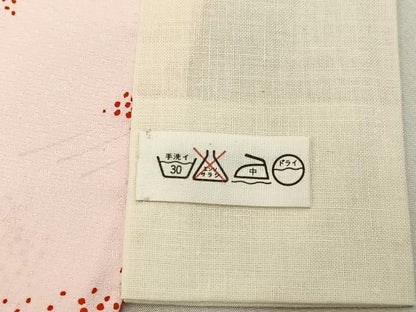 平和屋着物■長襦袢　無双仕立て　霞文　洗える着物　未使用　BAAX6452hj