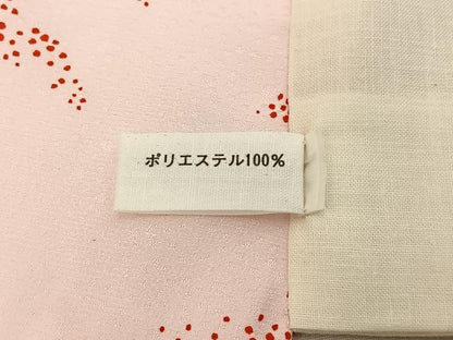平和屋着物■長襦袢　無双仕立て　霞文　洗える着物　未使用　BAAX6452hj