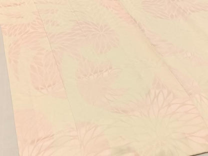 平和屋着物■振袖用長襦袢　袷　束ね熨斗　菊地紋　正絹　逸品　BAAX6457hj