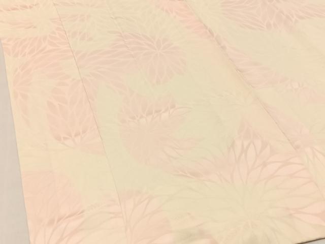 平和屋着物■振袖用長襦袢　袷　束ね熨斗　菊地紋　正絹　逸品　BAAX6457hj