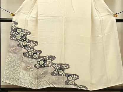 平和屋着物■訪問着　辻が花　正絹　逸品　BAAX6472hj