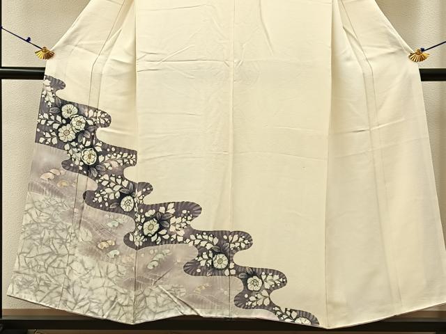 平和屋着物■訪問着　辻が花　正絹　逸品　BAAX6472hj