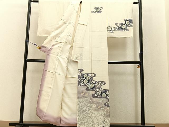 平和屋着物■訪問着　辻が花　正絹　逸品　BAAX6472hj