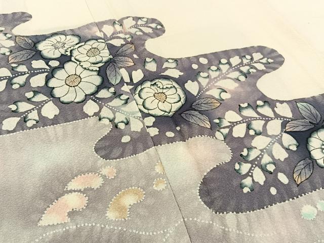 平和屋着物■訪問着　辻が花　正絹　逸品　BAAX6472hj
