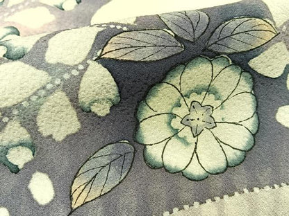 平和屋着物■訪問着　辻が花　正絹　逸品　BAAX6472hj