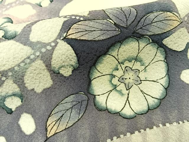 平和屋着物■訪問着　辻が花　正絹　逸品　BAAX6472hj