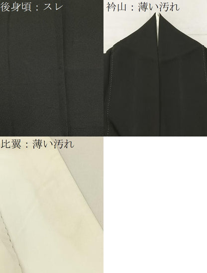平和屋着物■豪華黒留袖　作家物　手描き　平等院　金彩　正絹　逸品　BAAX6476hj