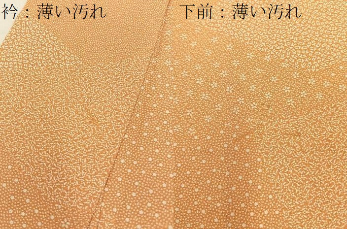 平和屋着物■江戸小紋　切嵌寄せ小紋柄　正絹　逸品　BAAX6493hj