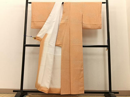平和屋着物■江戸小紋　切嵌寄せ小紋柄　正絹　逸品　BAAX6493hj