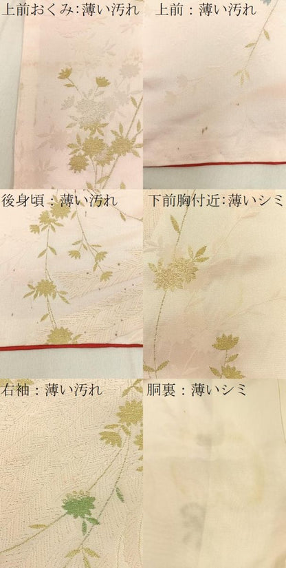 平和屋着物■豪華振袖　寿光織　鳳凰草花文　金銀糸　正絹　逸品　BAAX6528hj