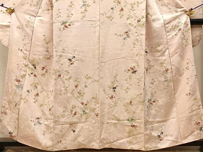 平和屋着物■豪華振袖　寿光織　鳳凰草花文　金銀糸　正絹　逸品　BAAX6528hj
