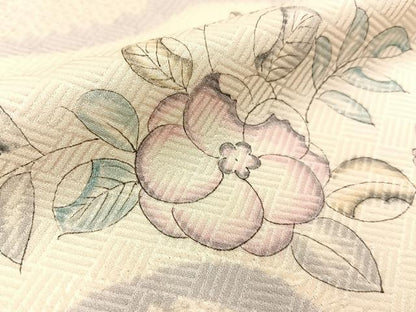 平和屋着物■訪問着　辻が花　手描き　絞り　正絹　逸品　BAAX6554hj