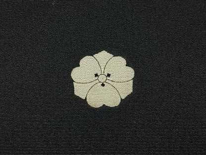 平和屋着物■豪華黒留袖　作家物　花籠文　金彩　正絹　逸品　BAAX6561hj