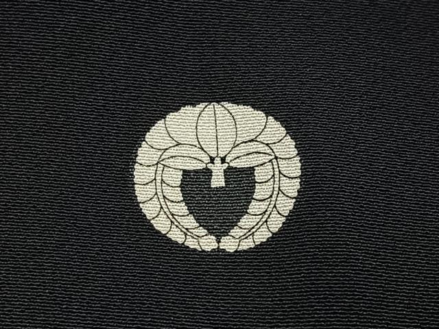 平和屋着物■豪華黒留袖　作家物　駒刺繍　松竹梅　鳳凰有職花文　金彩　正絹　逸品　BAAX6562hj