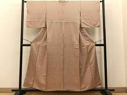 平和屋着物■江戸小紋　小花柄　正絹　逸品　BAAX6586hj