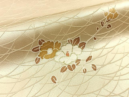 平和屋着物■訪問着　花車文　暈し染め　金彩　正絹　逸品　BAAX6593hj
