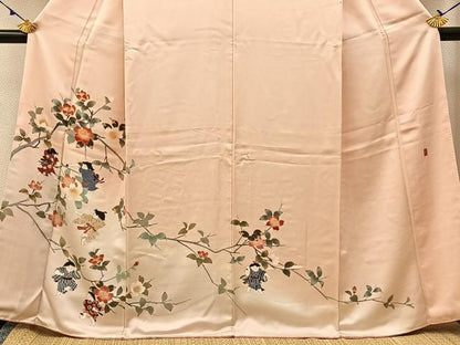 平和屋着物■訪問着　友禅　作家物　童子遊び　暈し染め　正絹　逸品　BAAX6595hj