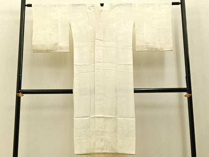 平和屋着物■長襦袢　無双仕立て　流水花地紋　BAAX6613hj