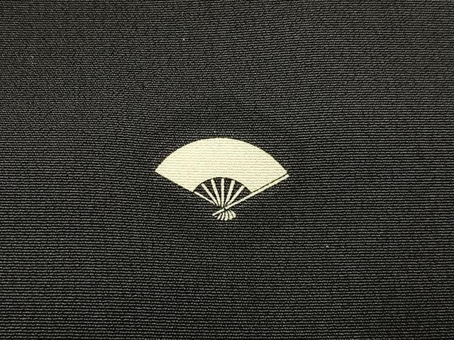 平和屋着物■豪華黒留袖　御所車花文　暈し染め　金銀彩　正絹　逸品　BAAX6620hj